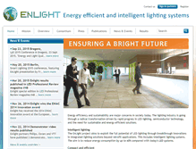 Tablet Screenshot of enlight-project.eu